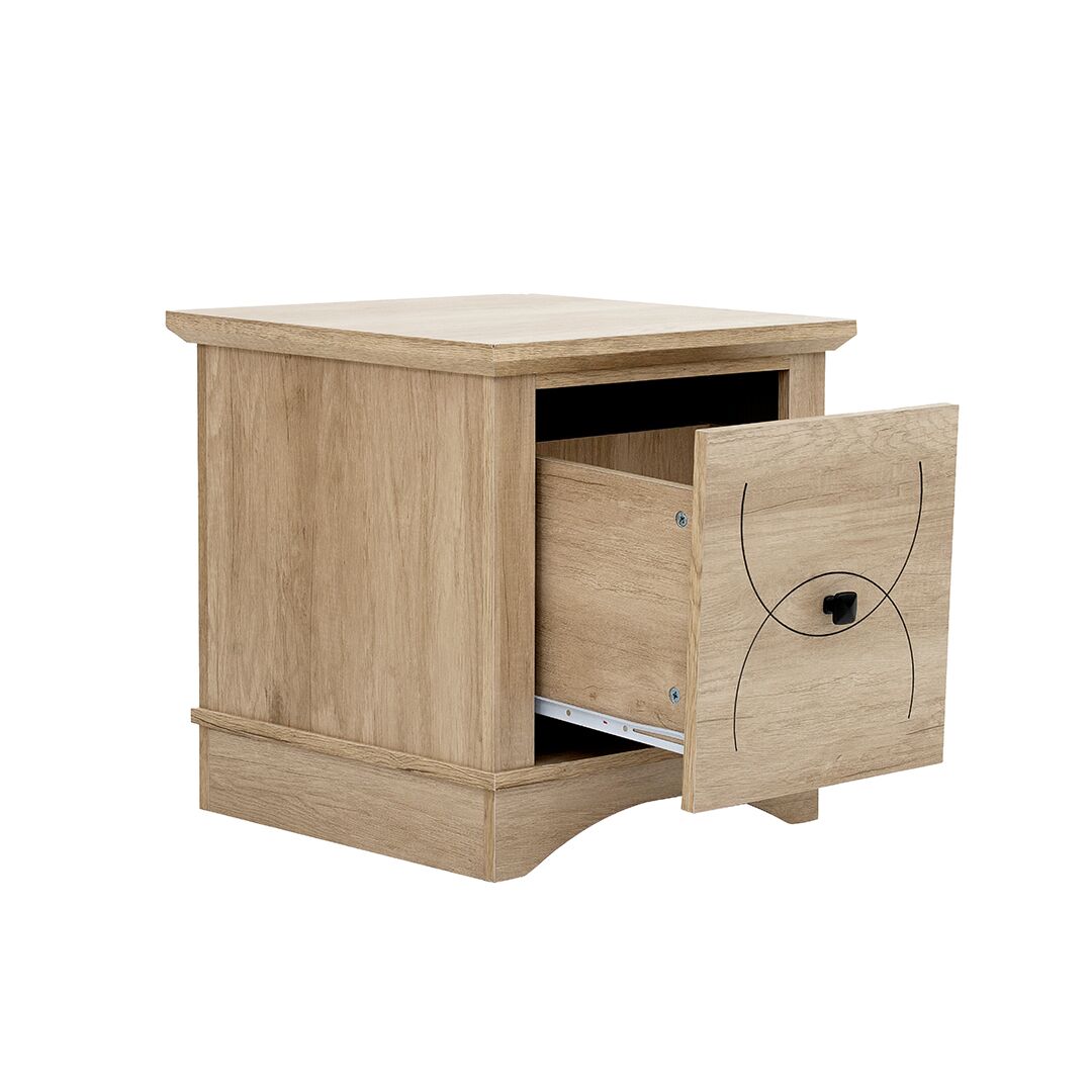 Tyrell End Table-Oak - Image 4