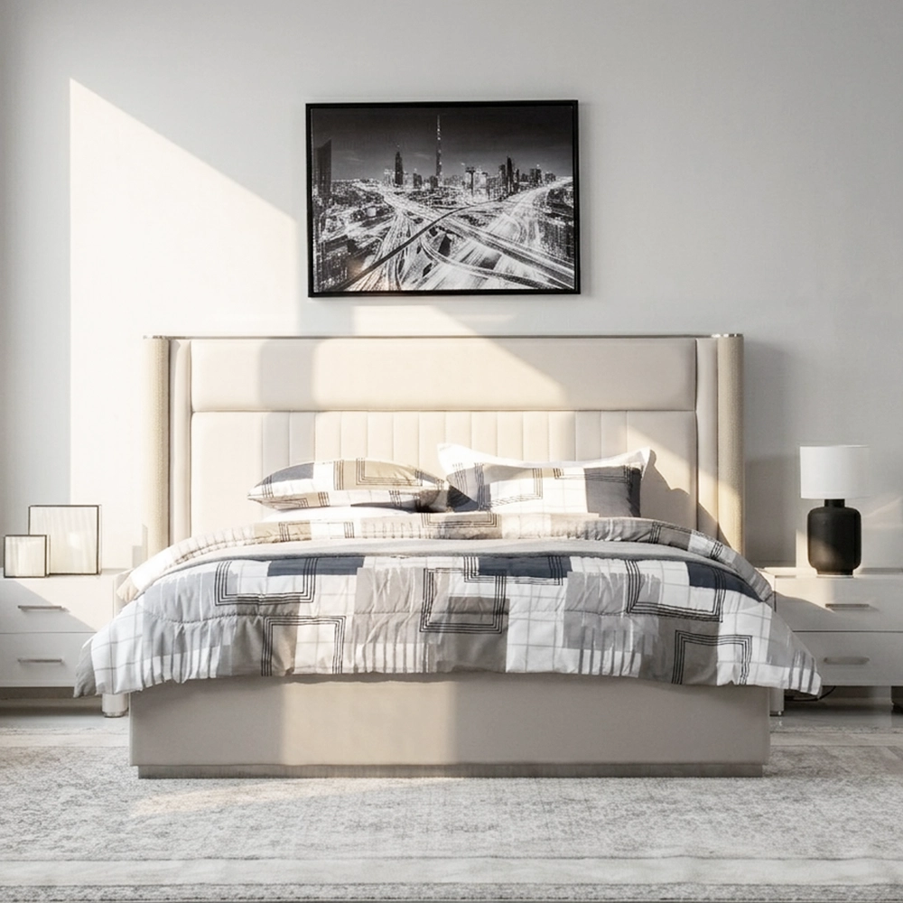 Nazario 6-Piece King Bedroom Set-180*200 cm