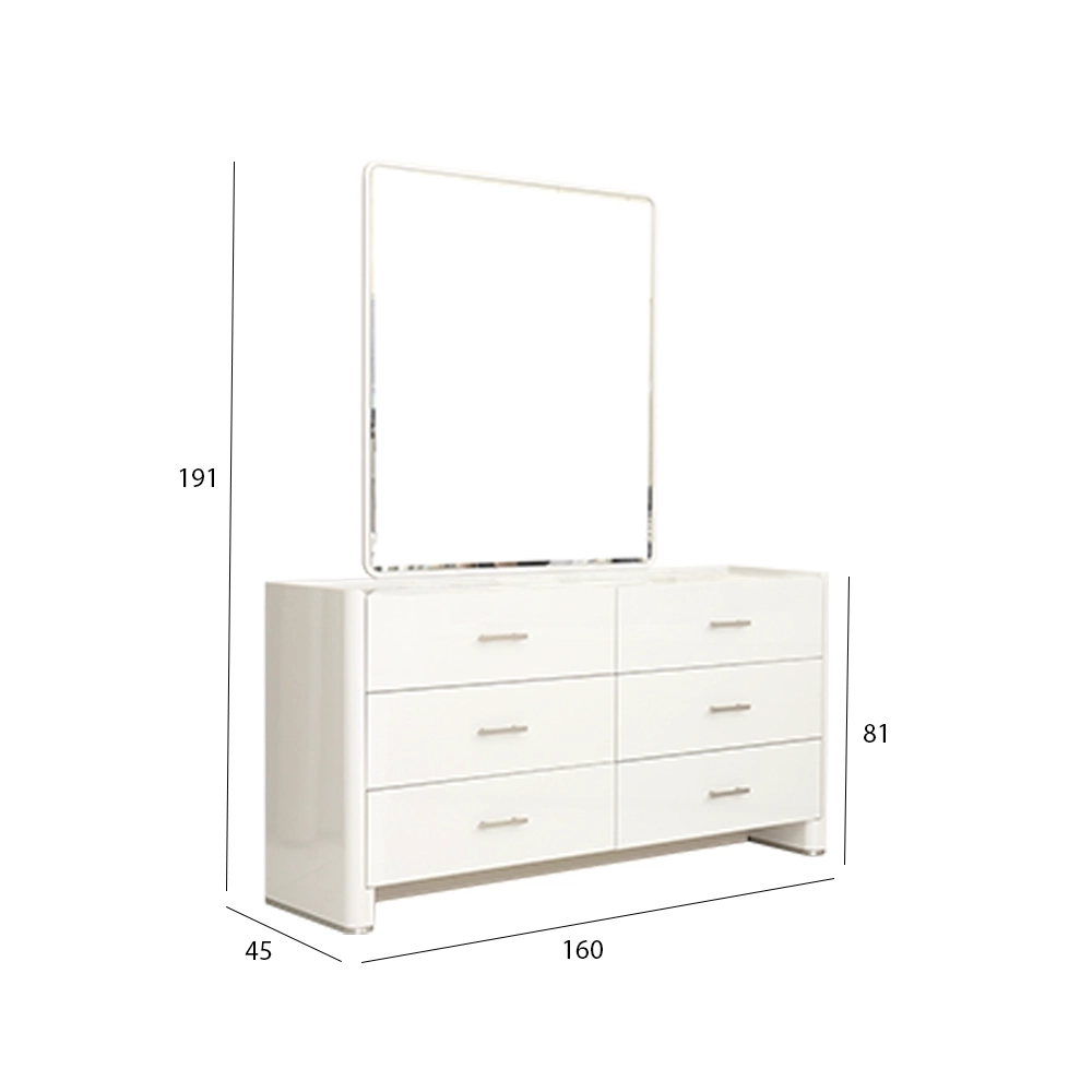 Nazario 6-Piece King Bedroom Set-180*200 cm - Image 10