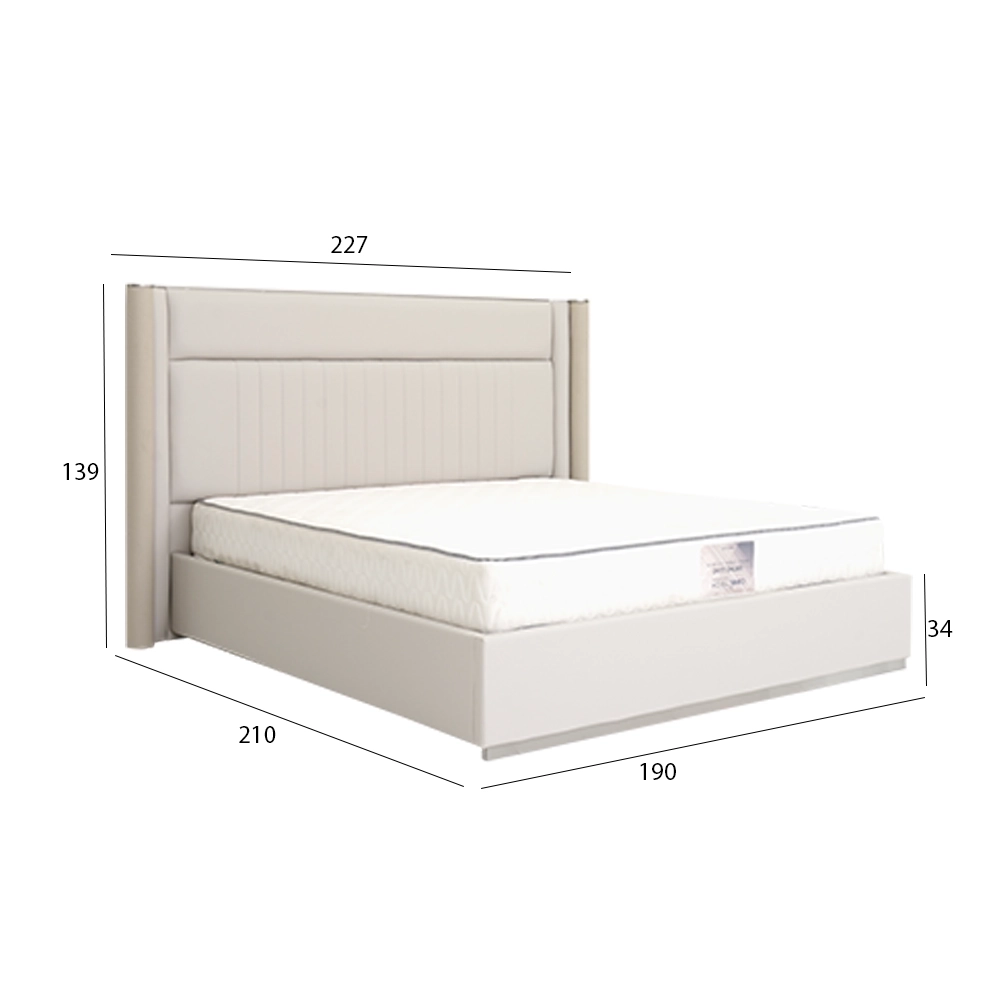 Nazario 6-Piece King Bedroom Set-180*200 cm - Image 11