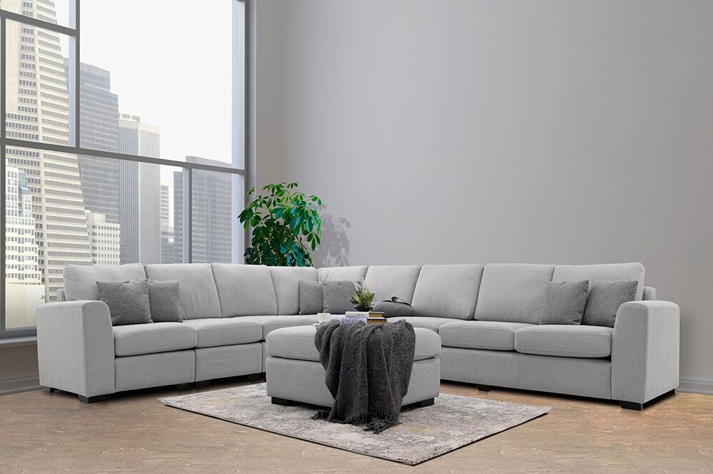 Spencer Corner Sofa With Ottoman
