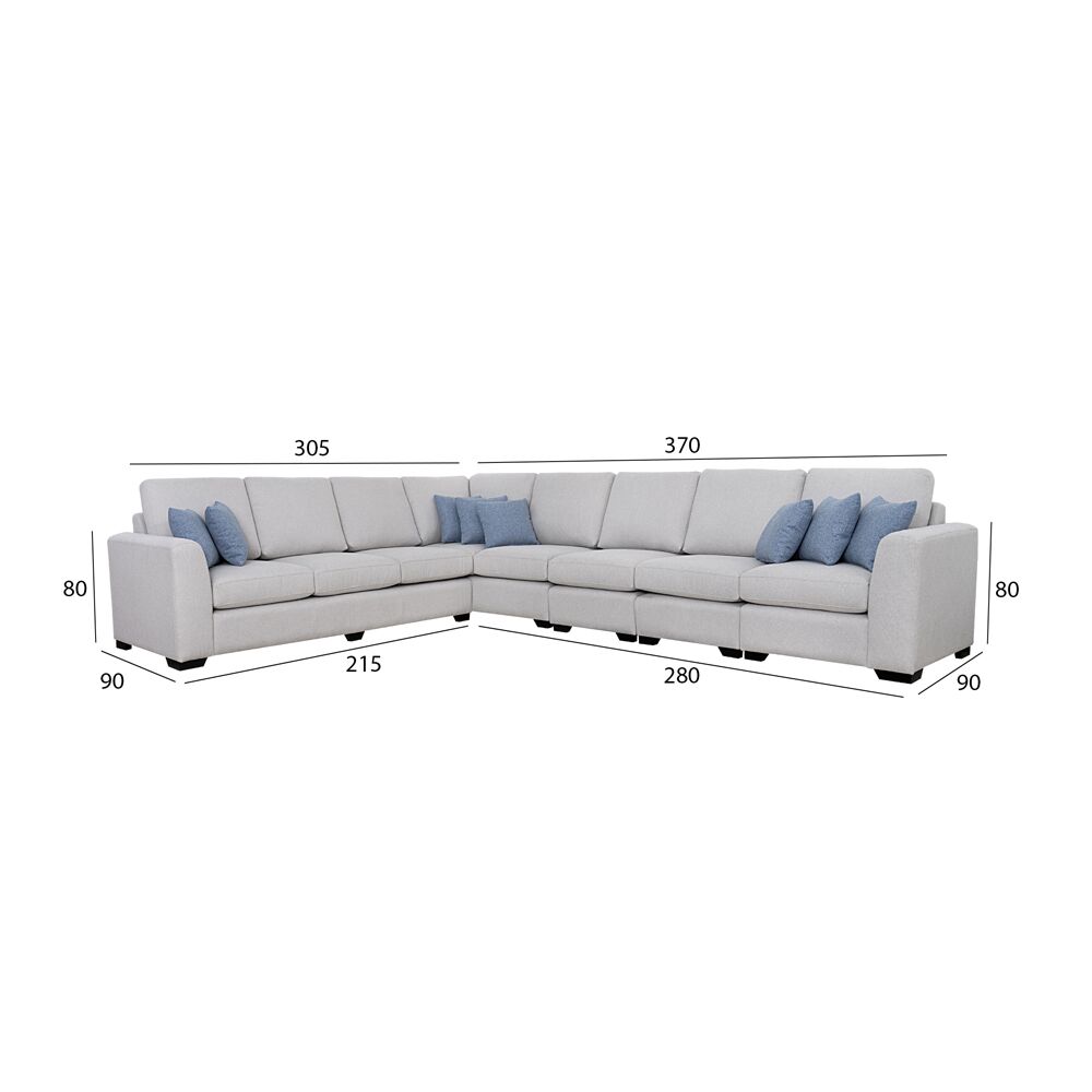 Spencer Corner Sofa With Ottoman - Image 2