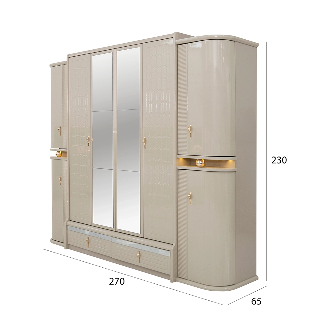 Davy 8-Piece King Bedroom Set-180*200 cm - Image 5