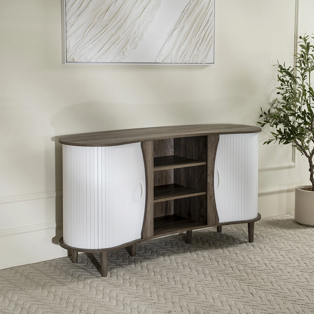 Curve Sideboard-Grey Oak