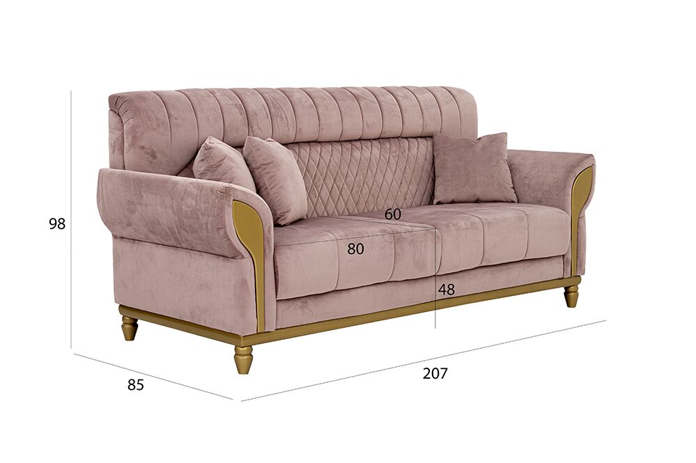 Kingsbury Sofa Set - Image 2