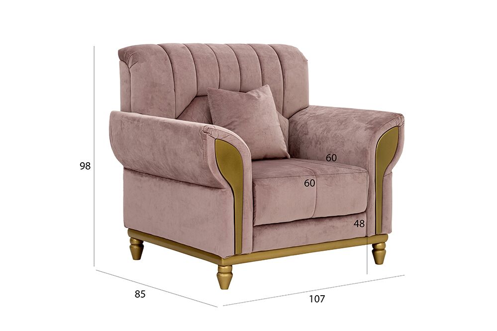 Kingsbury Sofa Set - Image 4
