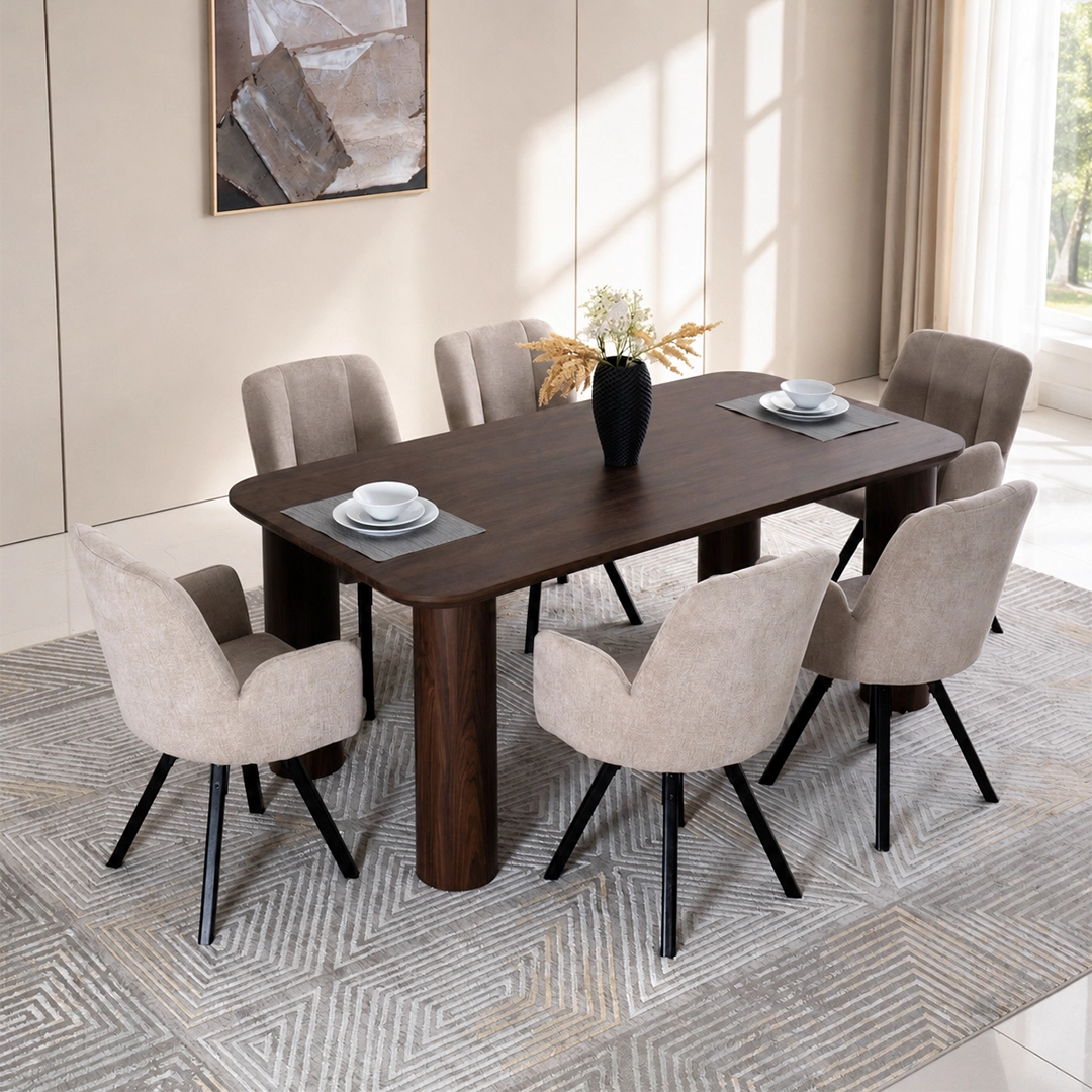 Ken 6-Seater Dining Set
