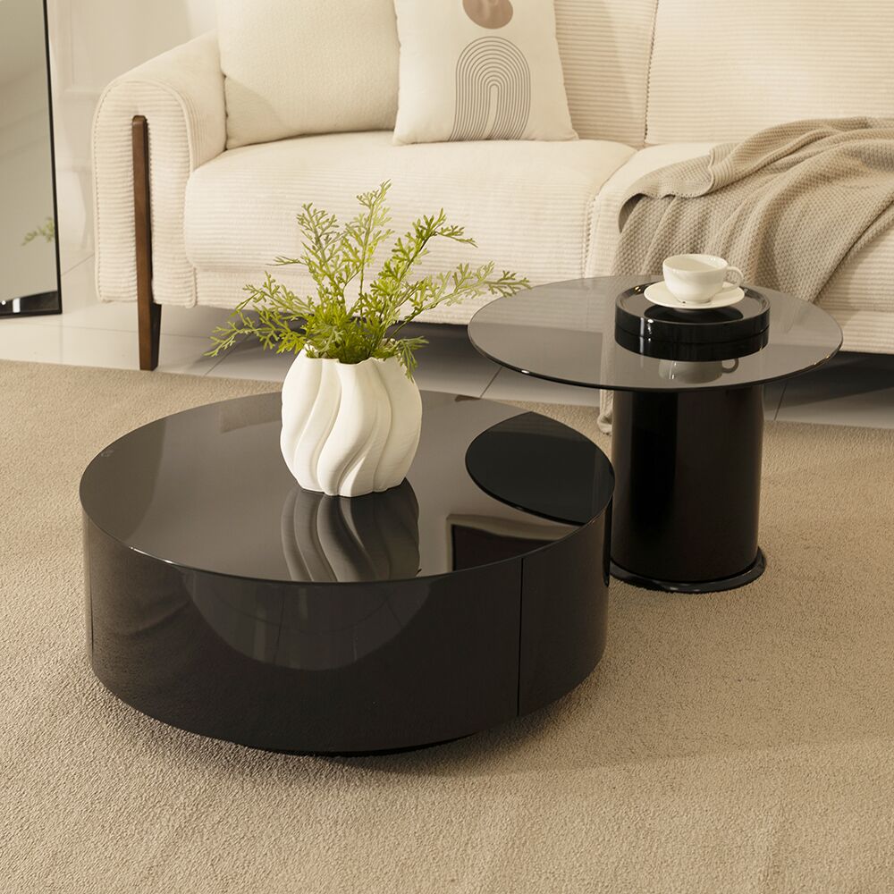 HELIOS COFFEE TABLE BLACK 1+1 1000 x 1000 x 100 02