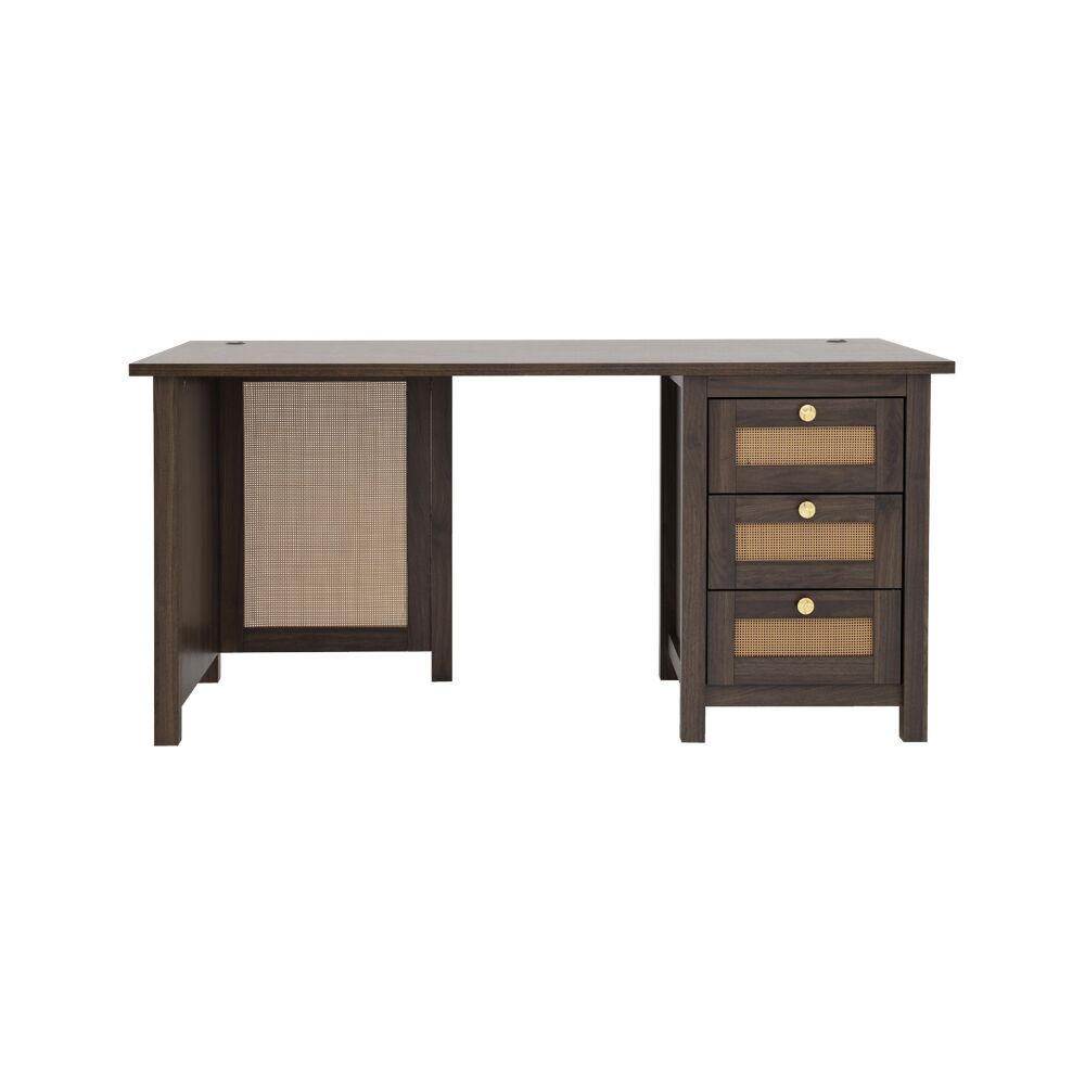 Agoda Study Desk-Walnut - Image 3