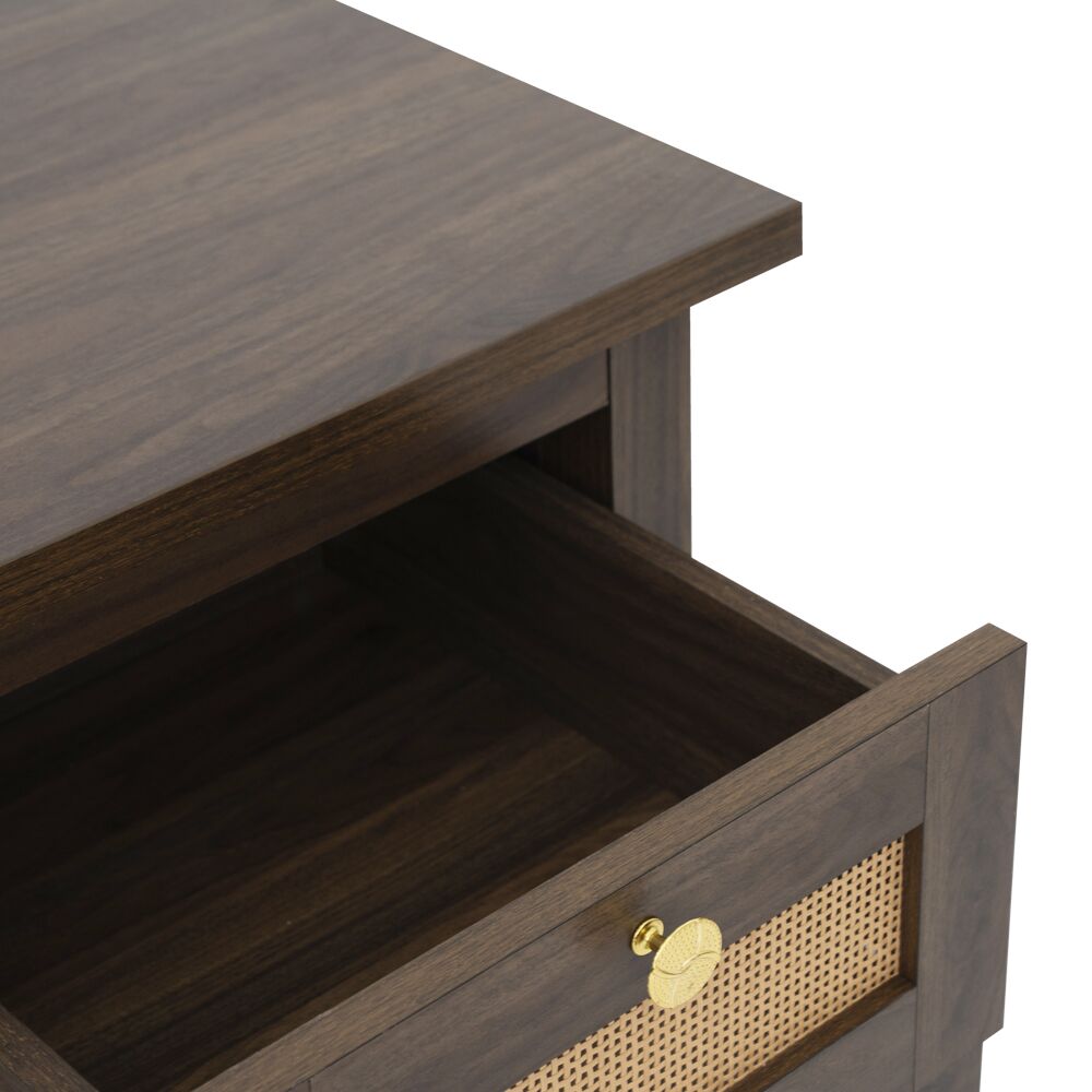 Agoda Study Desk-Walnut - Image 6