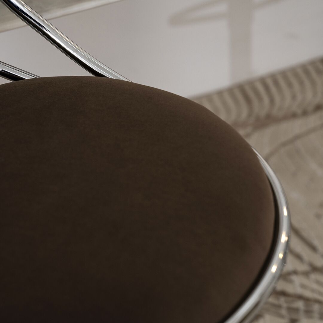 Neero Bar Chair-Dark Brown - Image 5