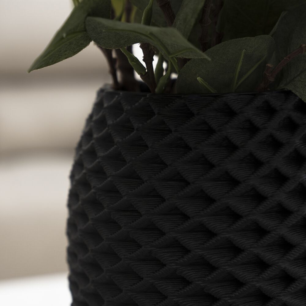 Cesena Planter Pot-Black - Image 7