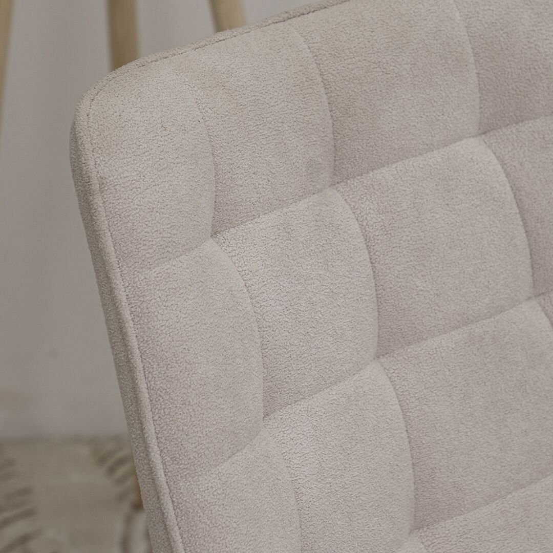 Craft Swivel Dining Chair-Beige - Image 6