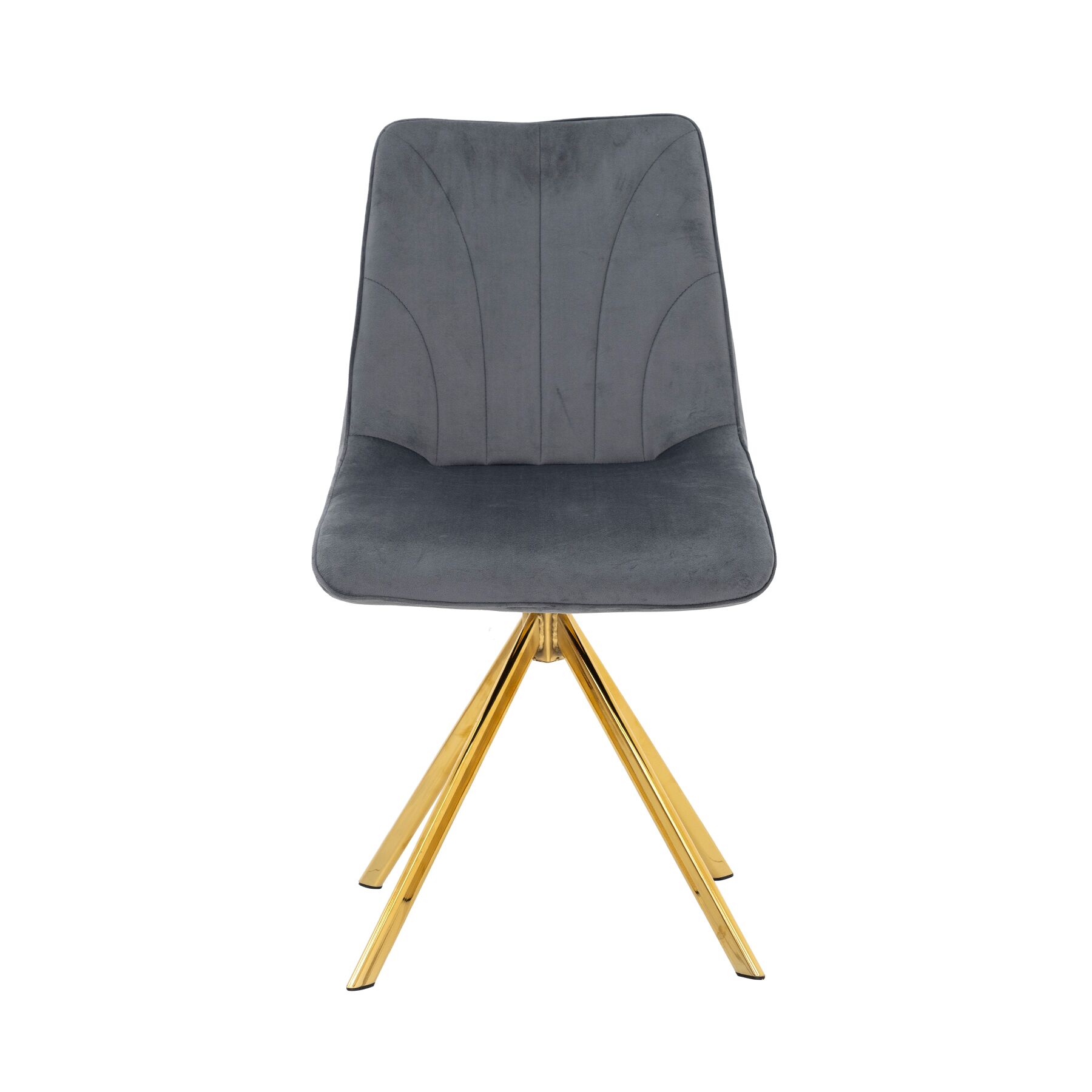 Sentio Swivel Dining Chair-Dark Grey - Image 3
