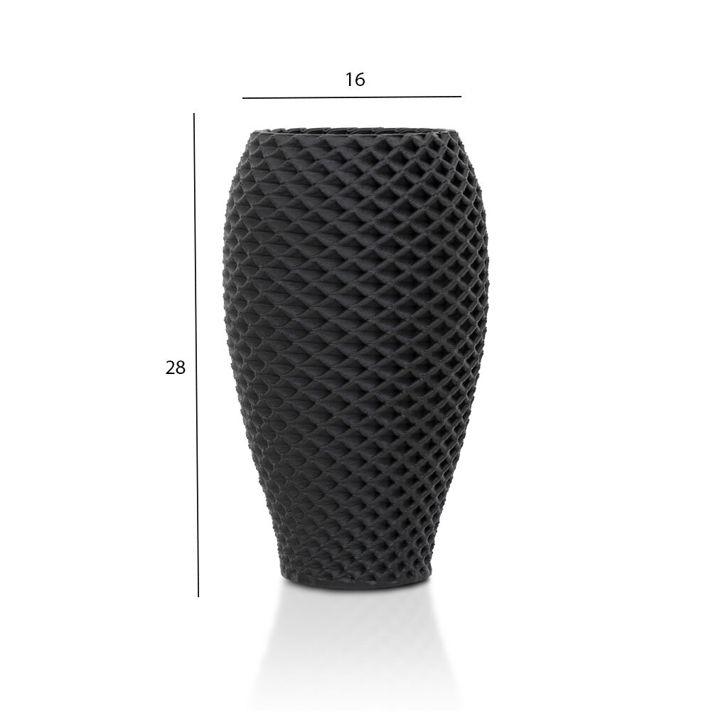 Cesena Planter Pot-Black - Image 2