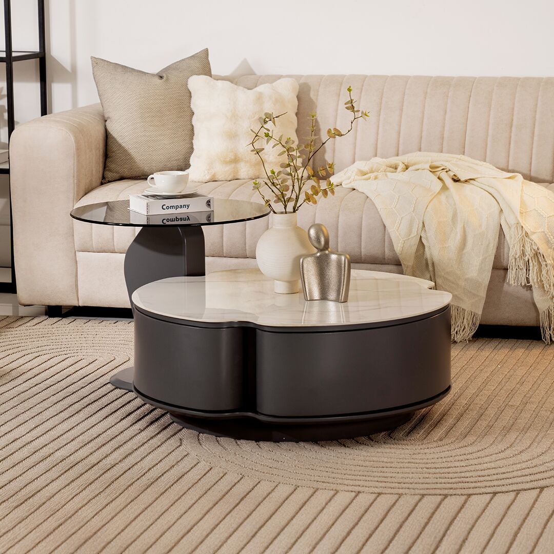 Fern 2 piece Coffee Table Set - Image 10