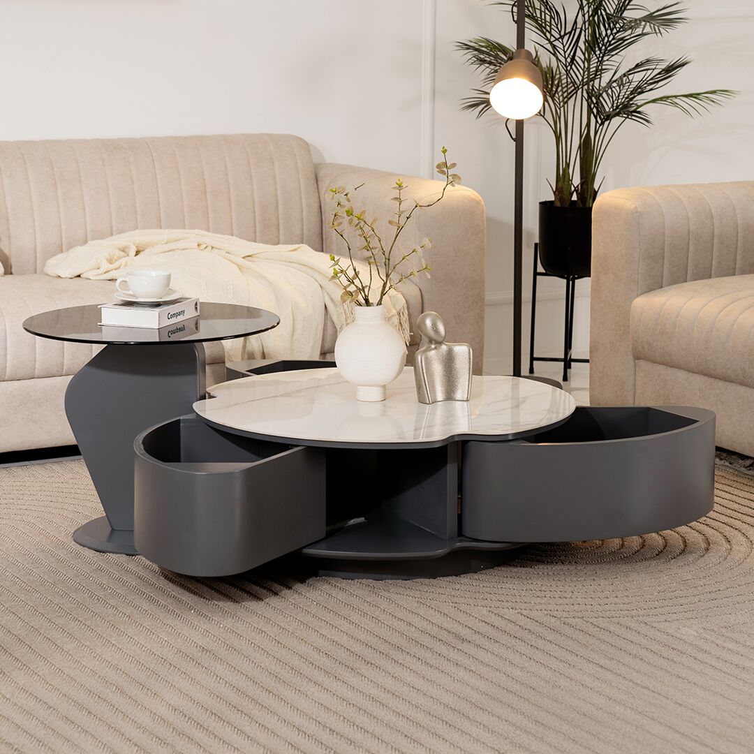 Fern 2 piece Coffee Table Set - Image 9