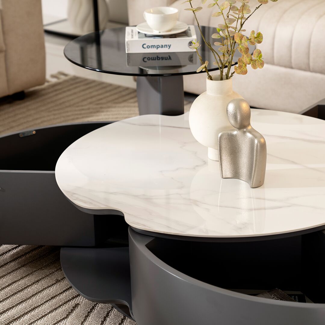 Fern 2 piece Coffee Table Set - Image 7