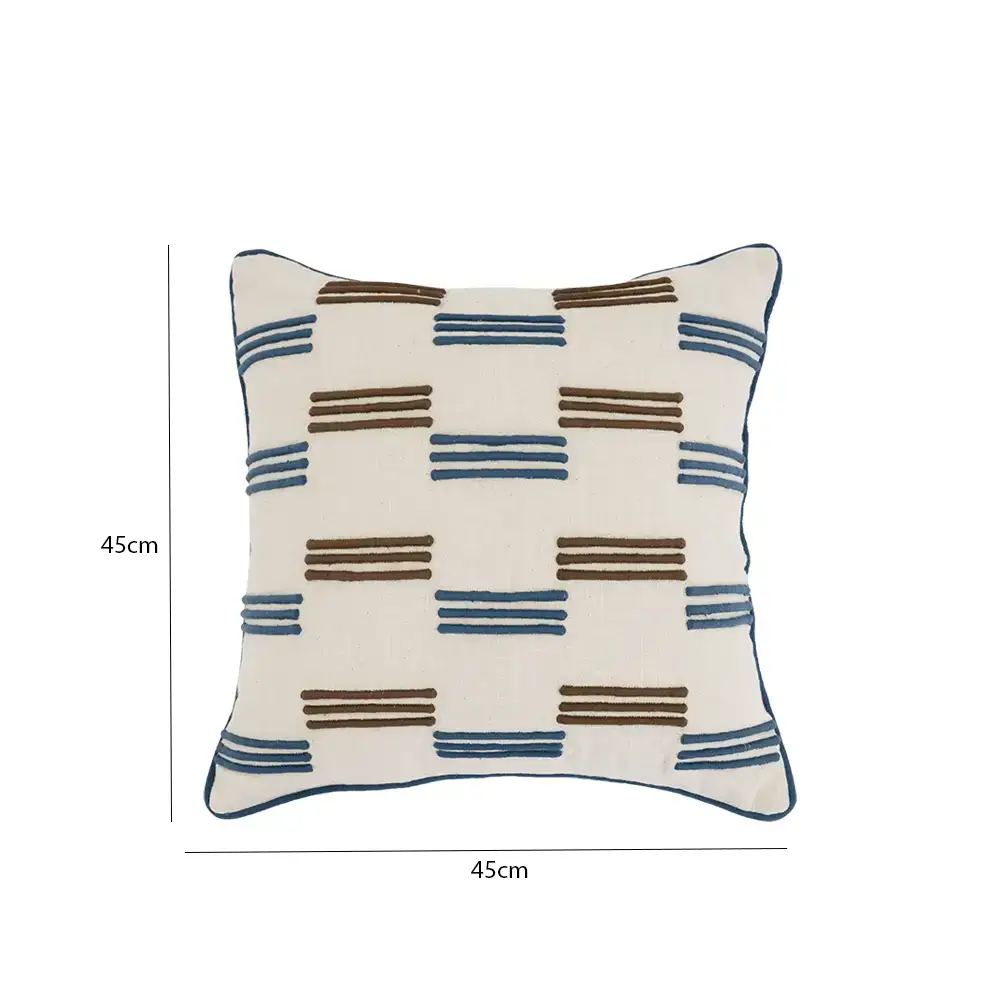 Heston embroidered cushion 45x45 cm - Image 2