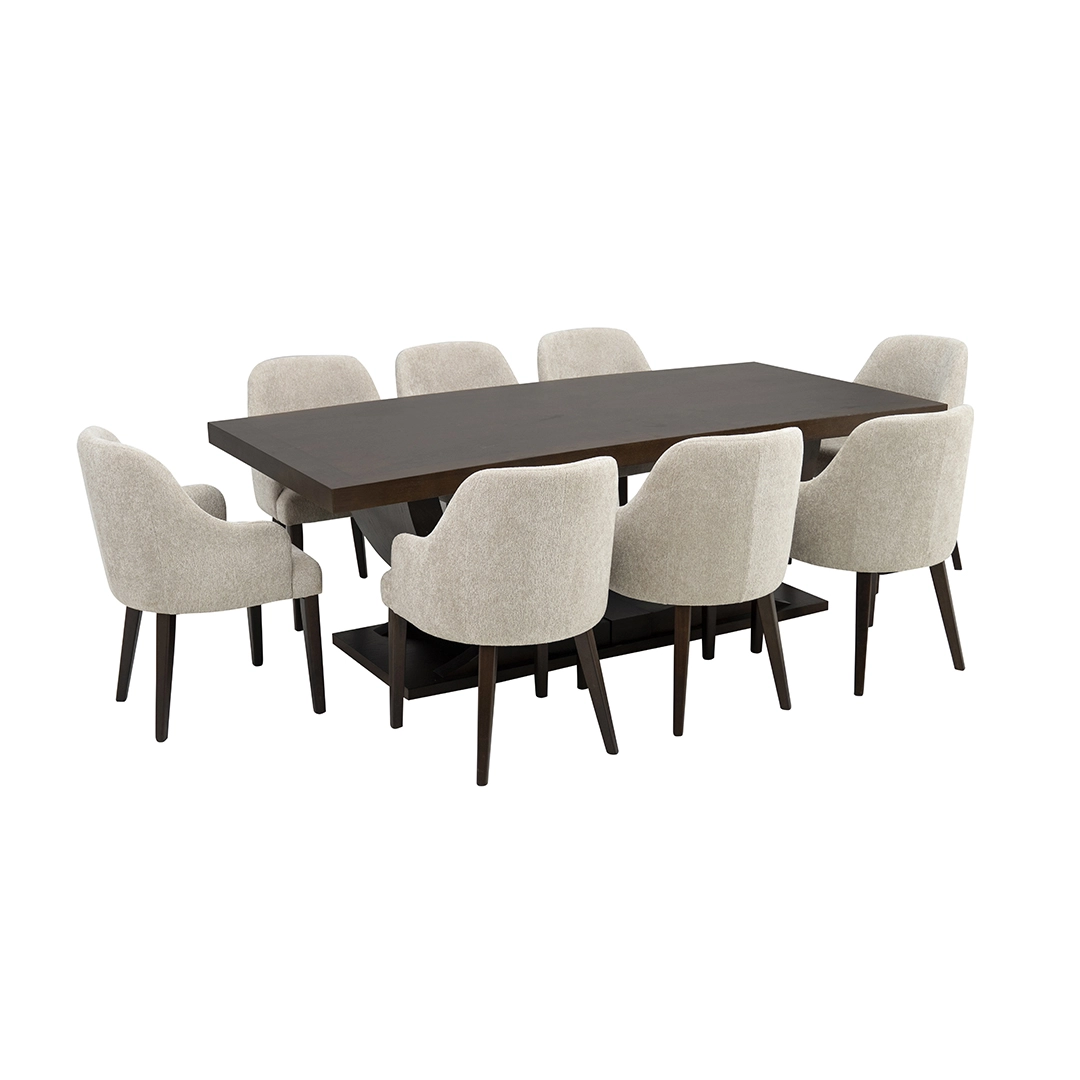 Knox 8-Seater Dining Set - Image 4