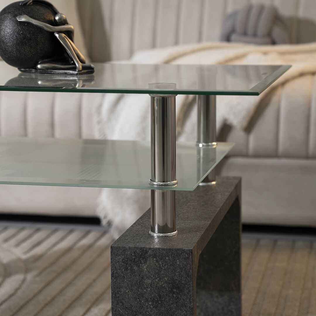 Lucas Coffee Table-Grey - Image 6