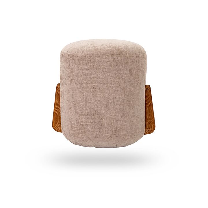 Dante Round Pouffe – Small - Image 3