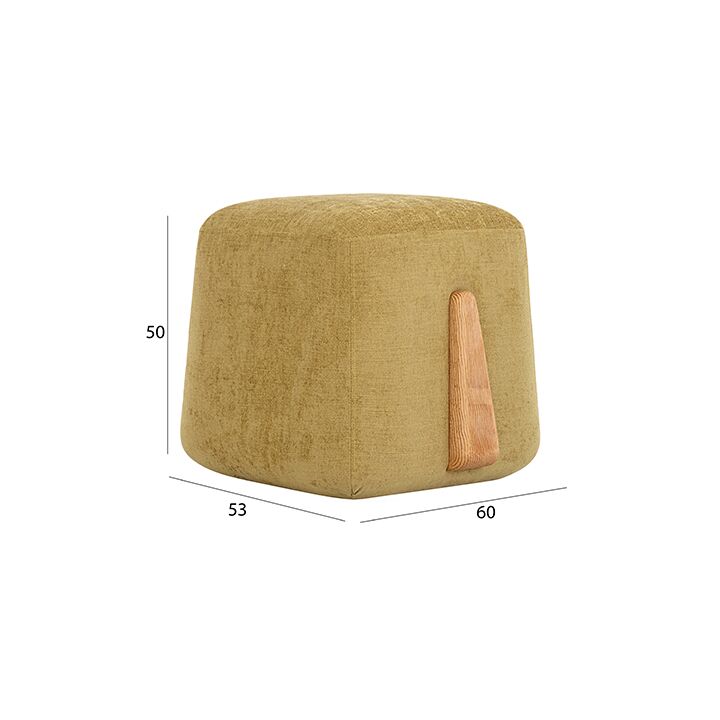 Dante Square Pouffe - Image 2