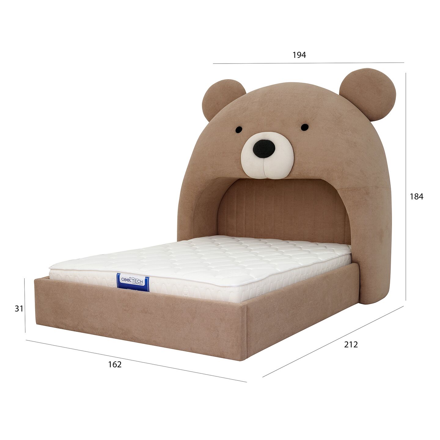 Teddy Kids Bed - Image 2
