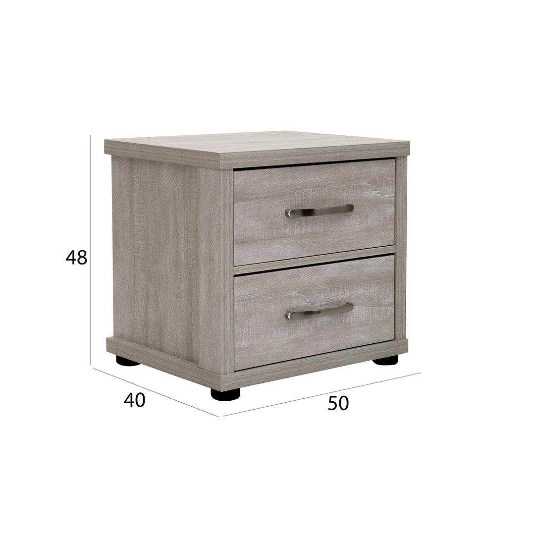 Como Night Stand-Grey - Image 2