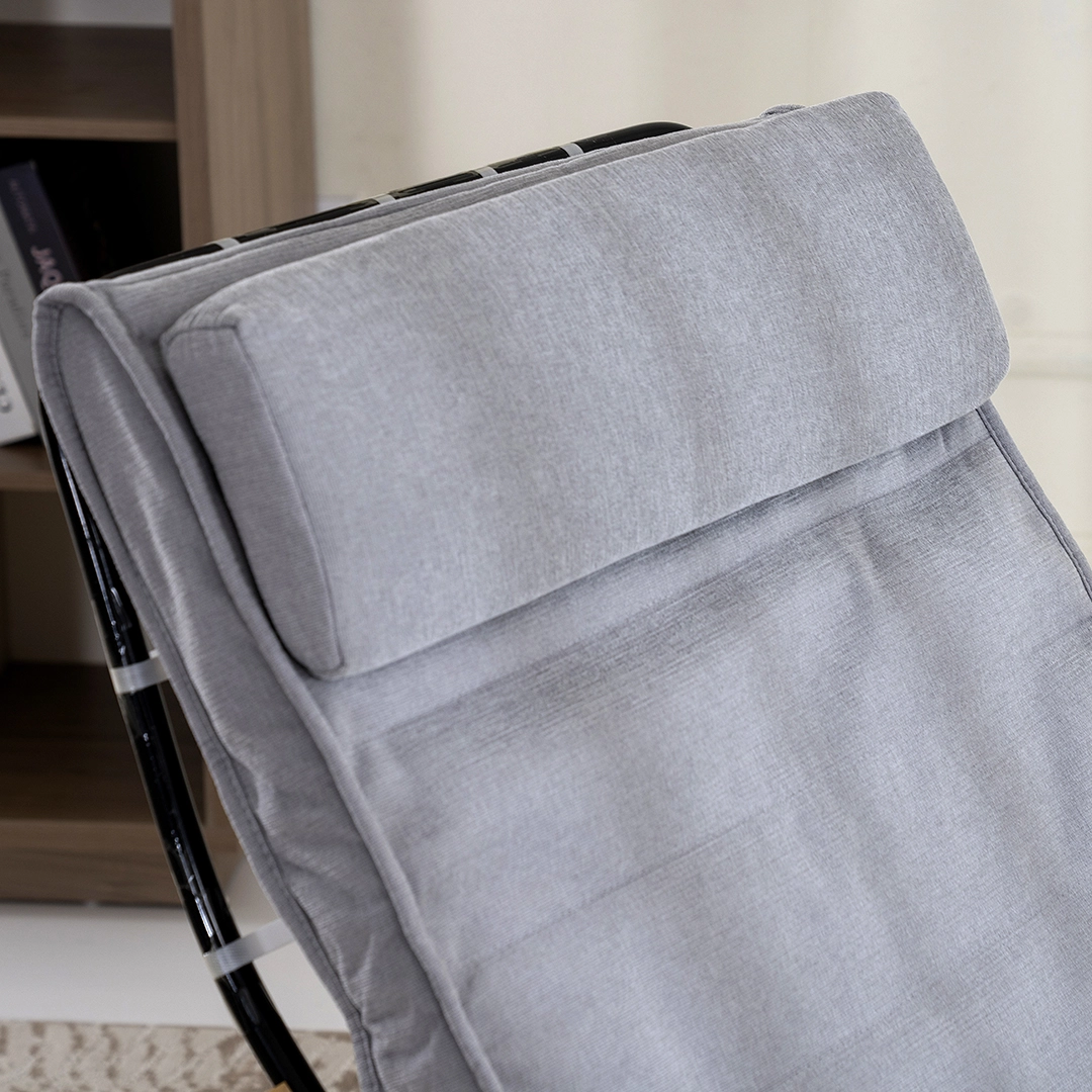 Kangbo Rocking Chair-Light Grey - Image 5