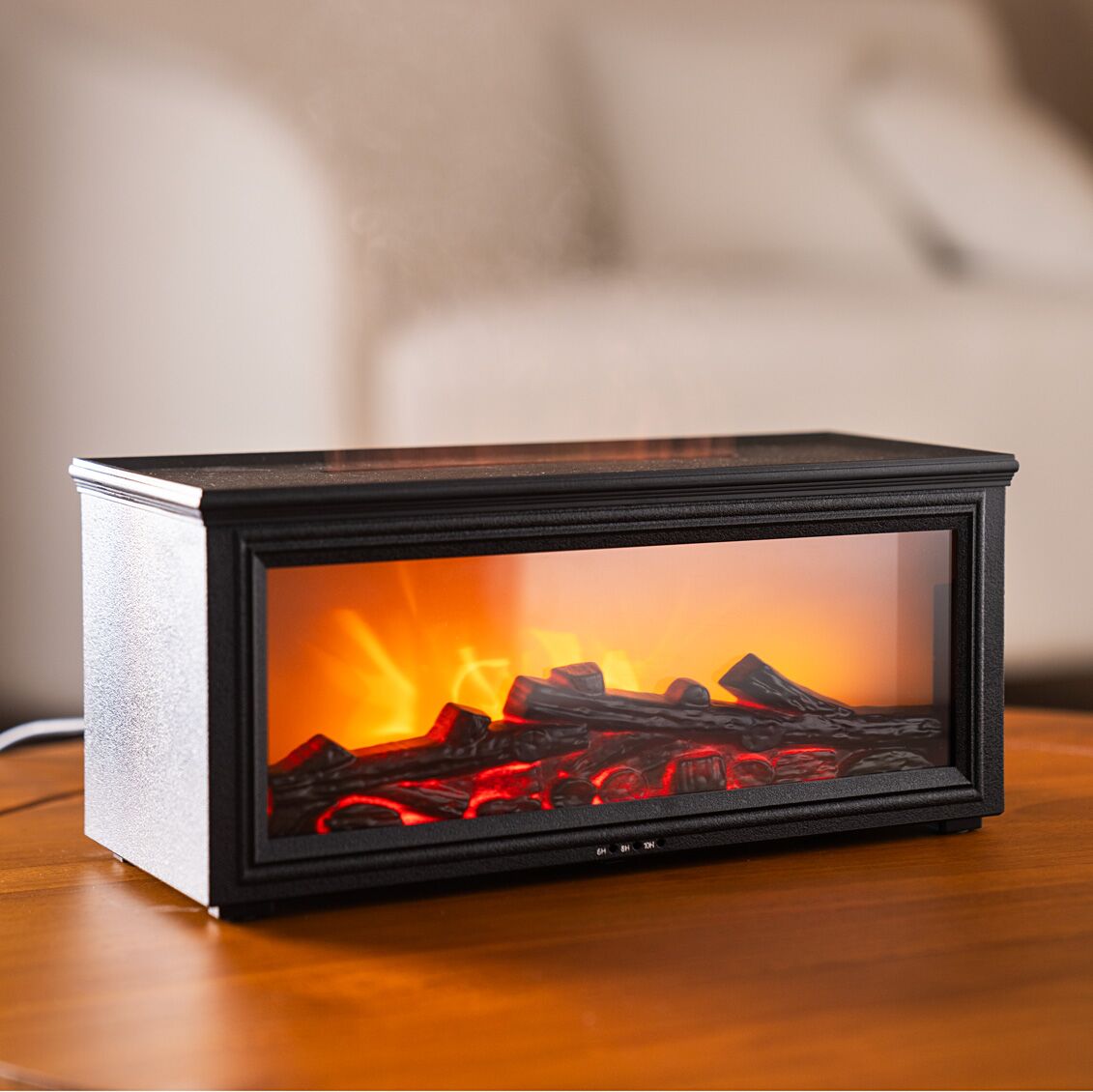 Aurenza 280ml Flame Aroma Diffuser Black - Image 2