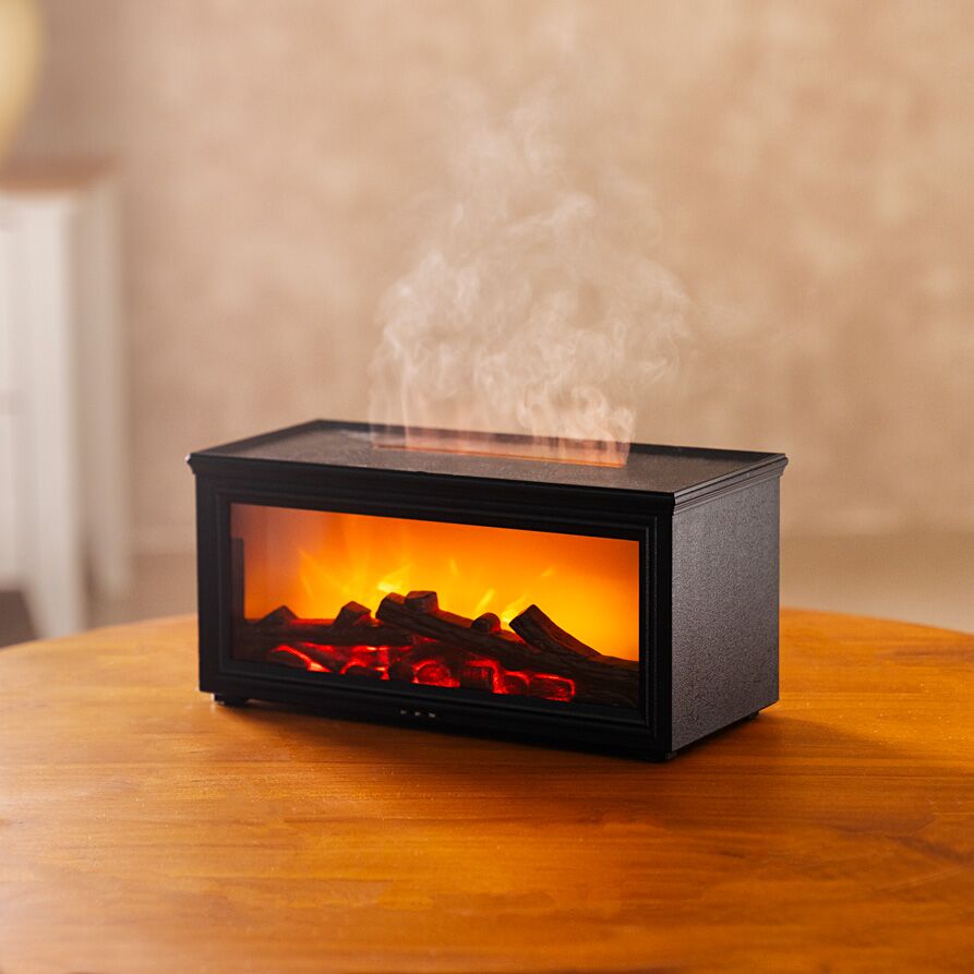 Aurenza 280ml Flame Aroma Diffuser Black - Image 3