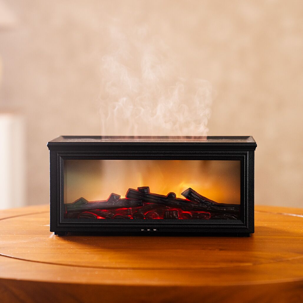 Aurenza 280ml Flame Aroma Diffuser Black - Image 4