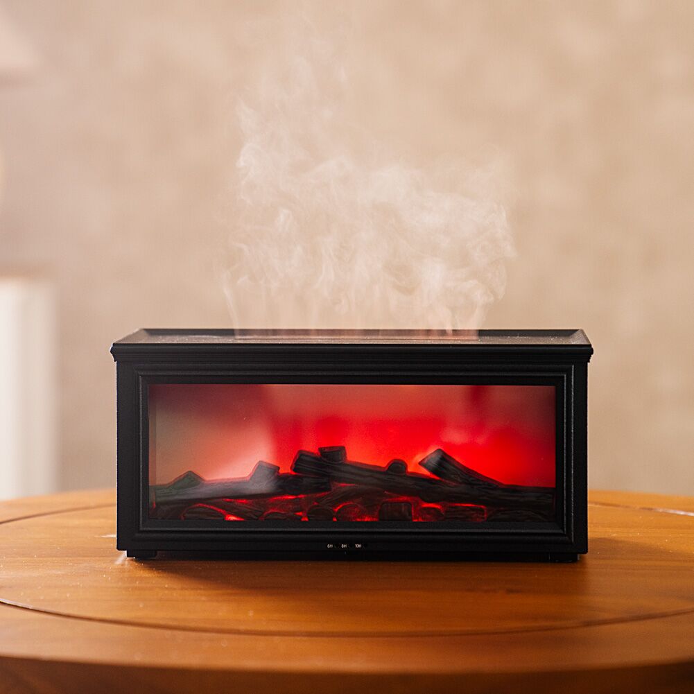 Aurenza 280ml Flame Aroma Diffuser Black - Image 5