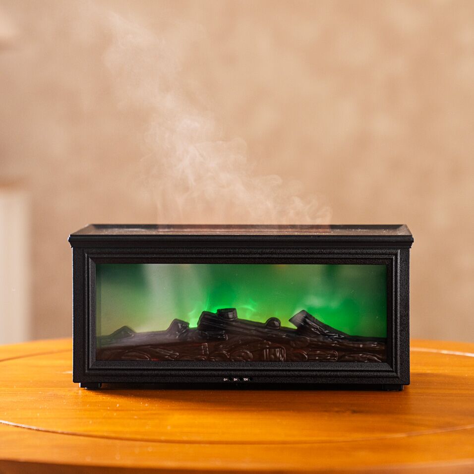 Aurenza 280ml Flame Aroma Diffuser Black - Image 7