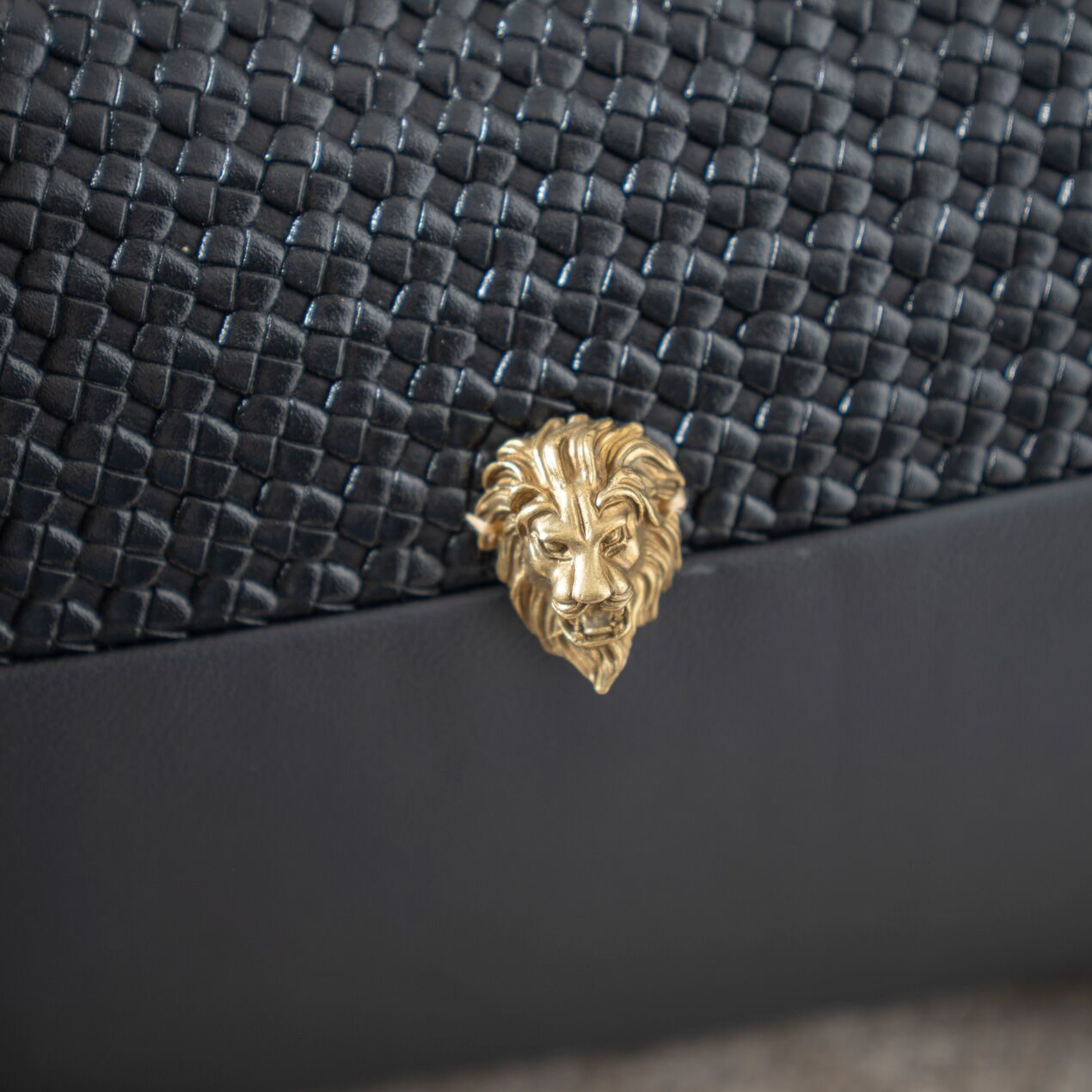 Miraj Fur Cushion Black 30x50Cm - Image 5