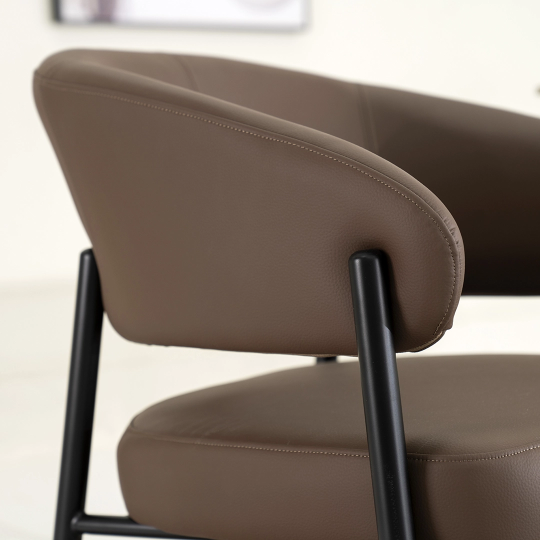 Olivia Dining Chair-Brown - Image 5