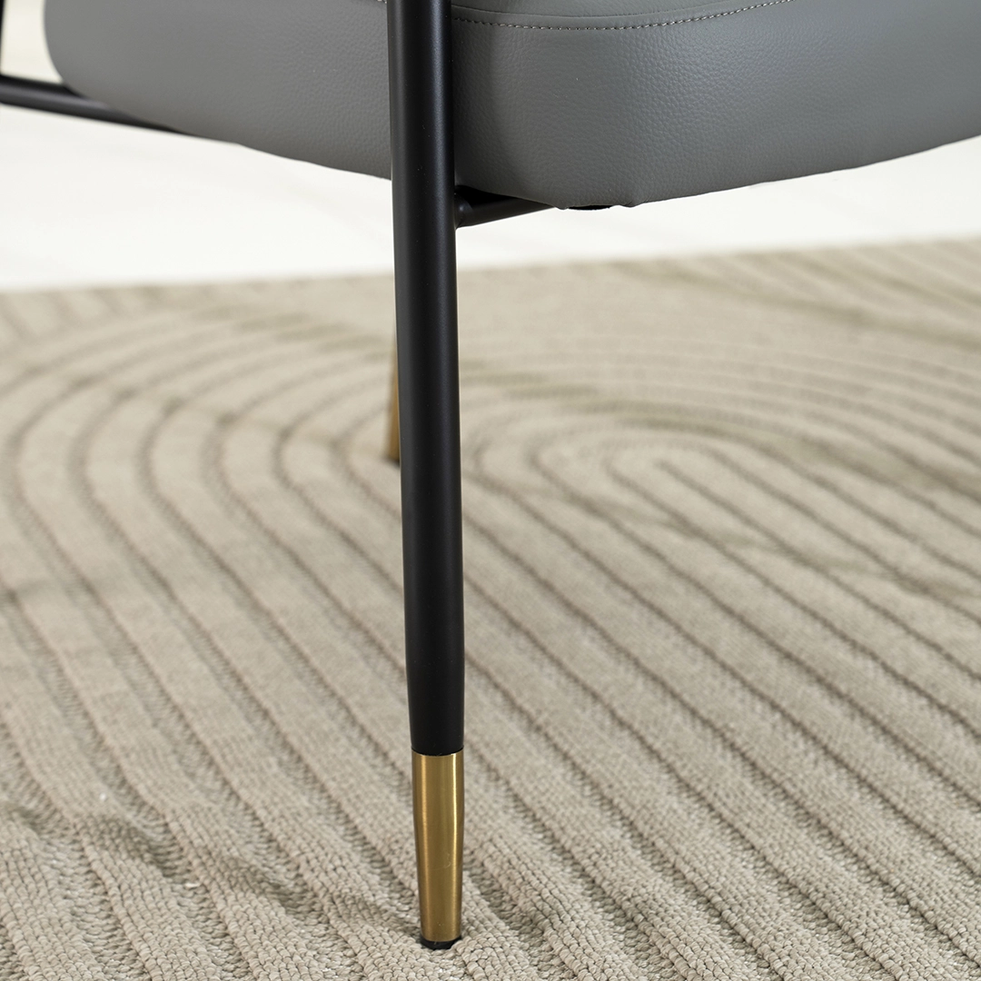 Olivia Dining Chair-Grey - Image 6