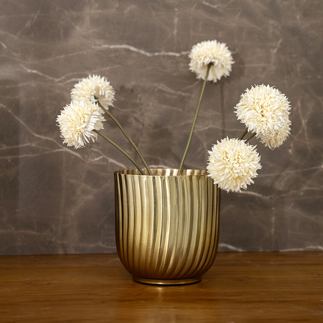 Denis Metal Texture Planter-15CM