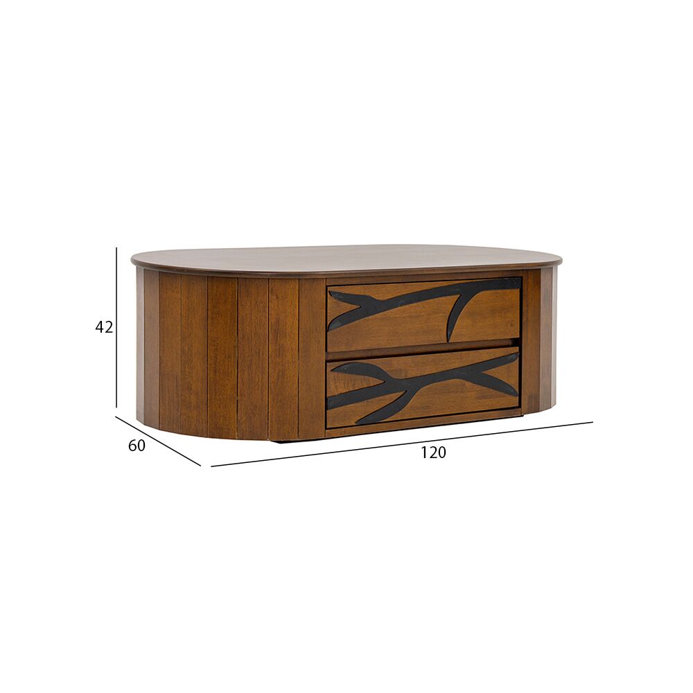 Bamboo Coffee Table - Image 5