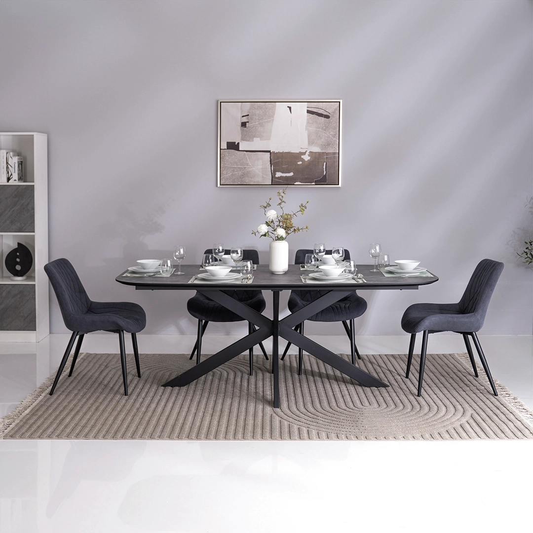 Diamond 6-Seater Dining Set - Image 7