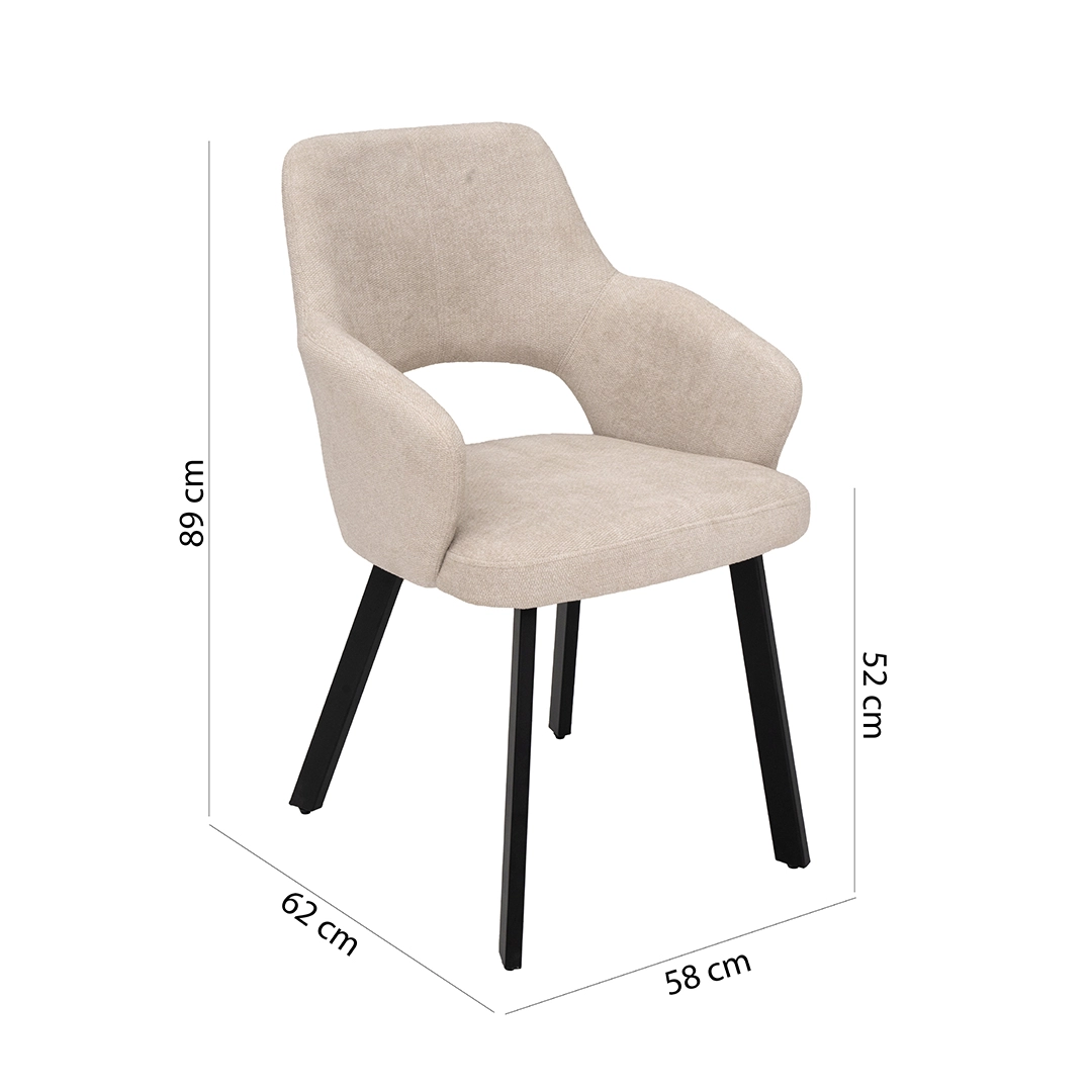 Tom 6-Seater Dining Set - Image 2