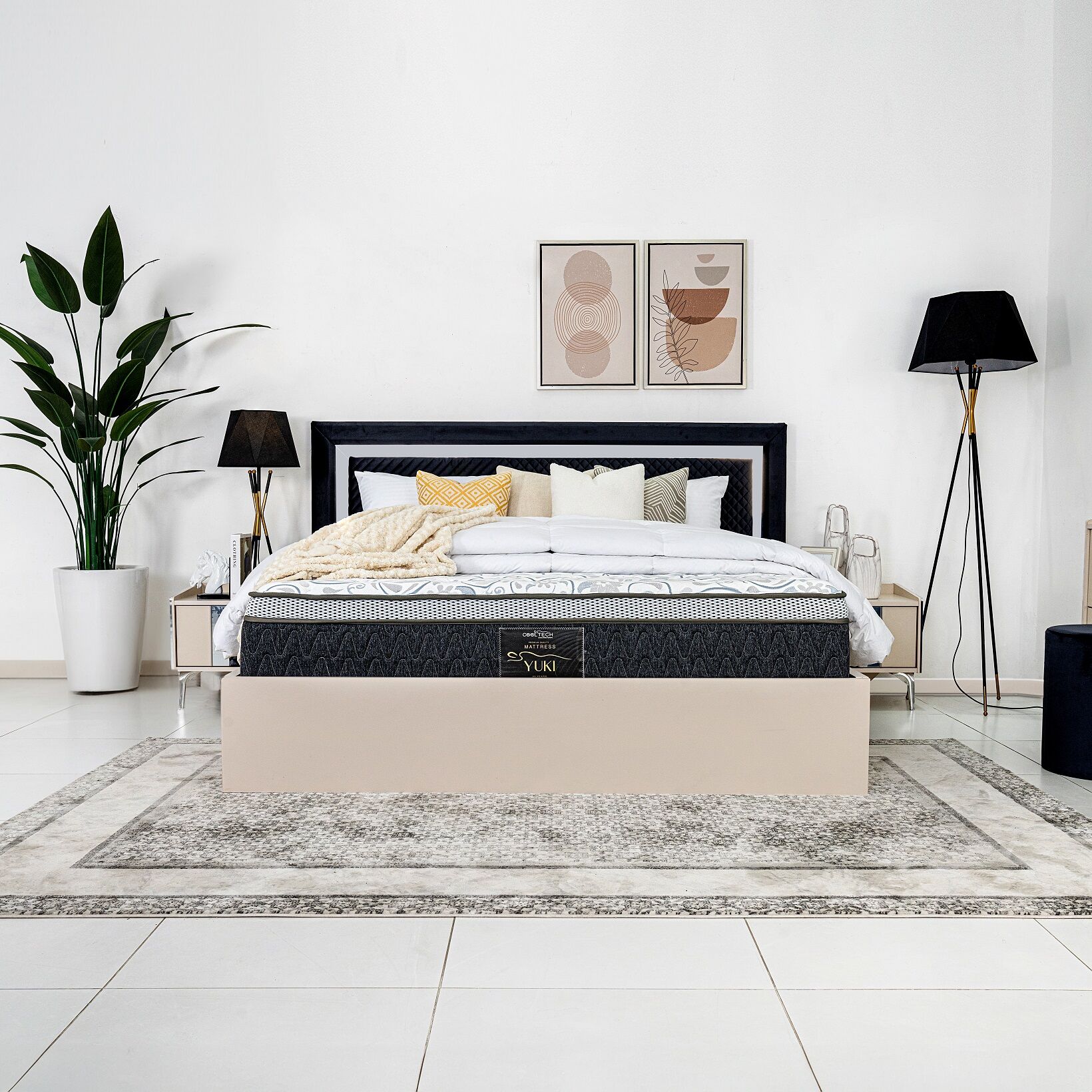 Yuki Memory Foam Box Top Pocket Spring Mattress - Image 9