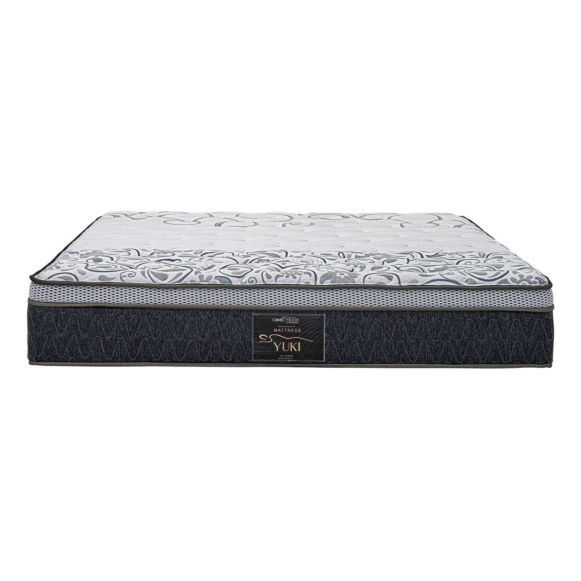 Yuki Memory Foam Box Top Pocket Spring Mattress - Image 3