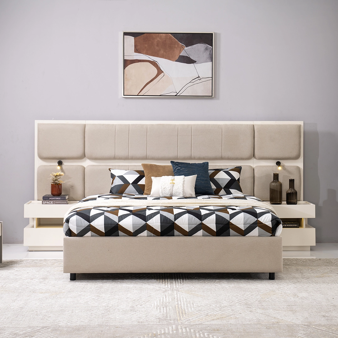 Angelita 6-Piece King Bedroom Set-180*200 cm