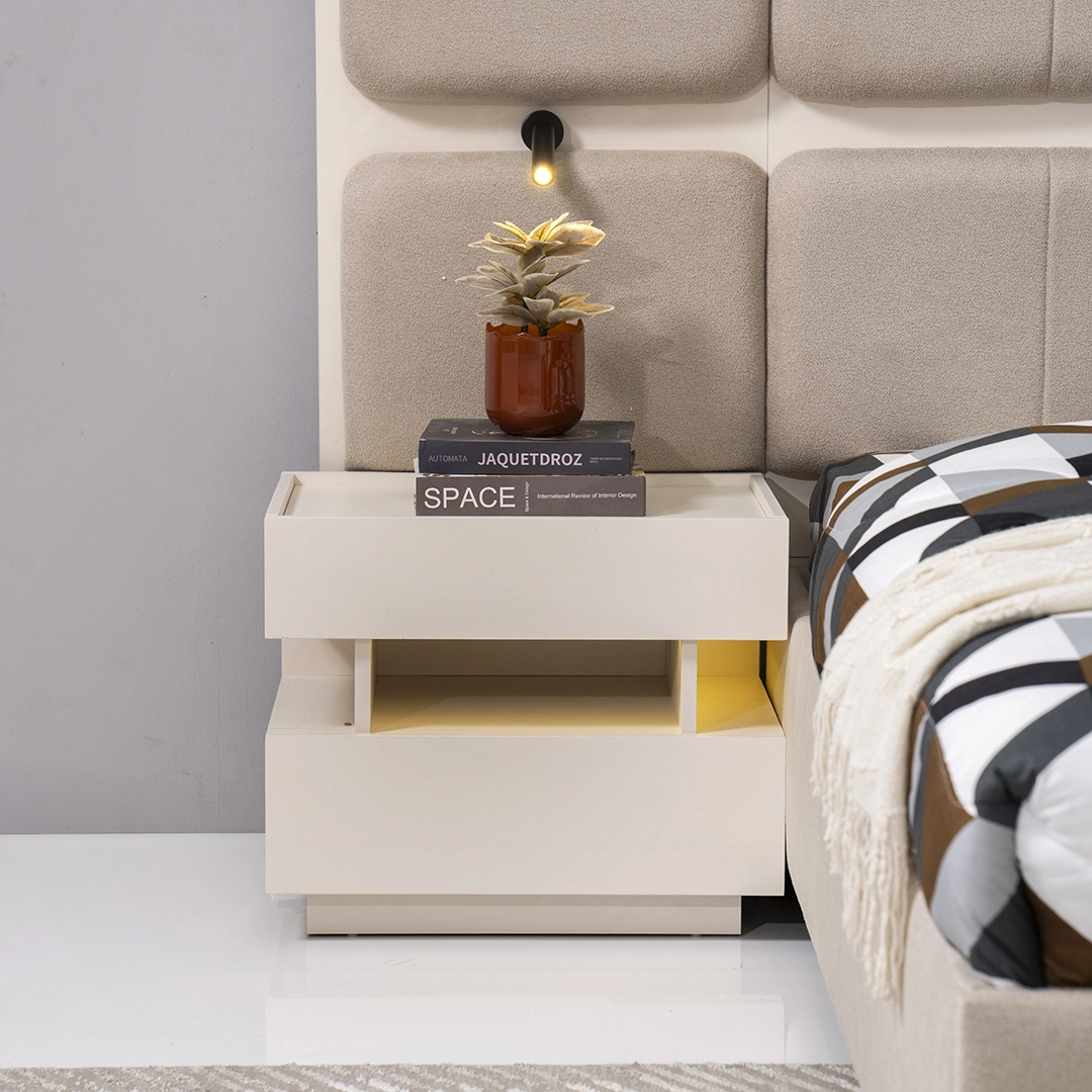 Angelita 6-Piece King Bedroom Set-180*200 cm - Image 11