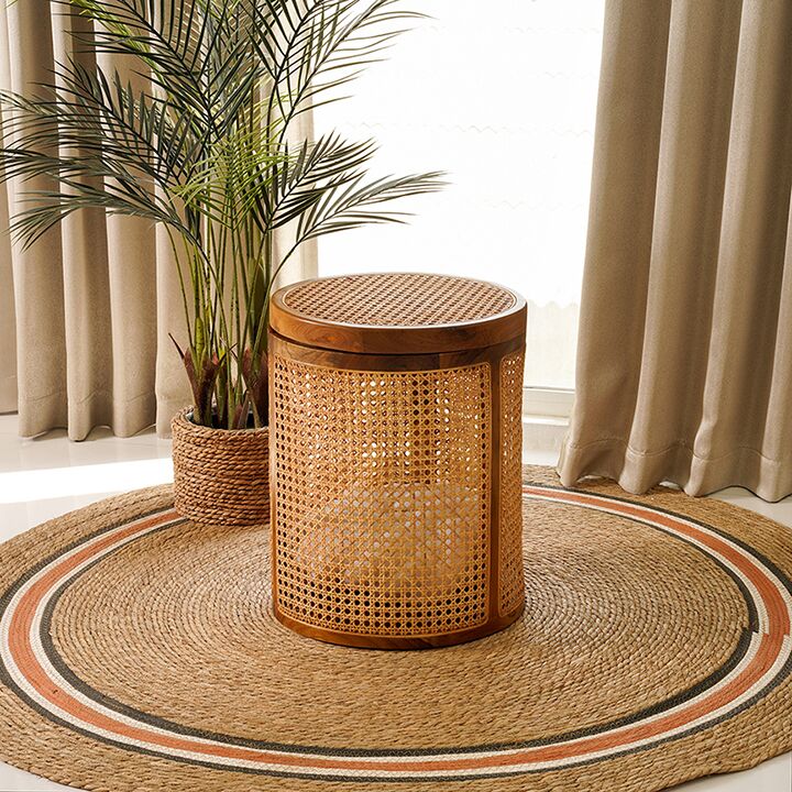 Country Box Circle-Rattan Top - Image 7