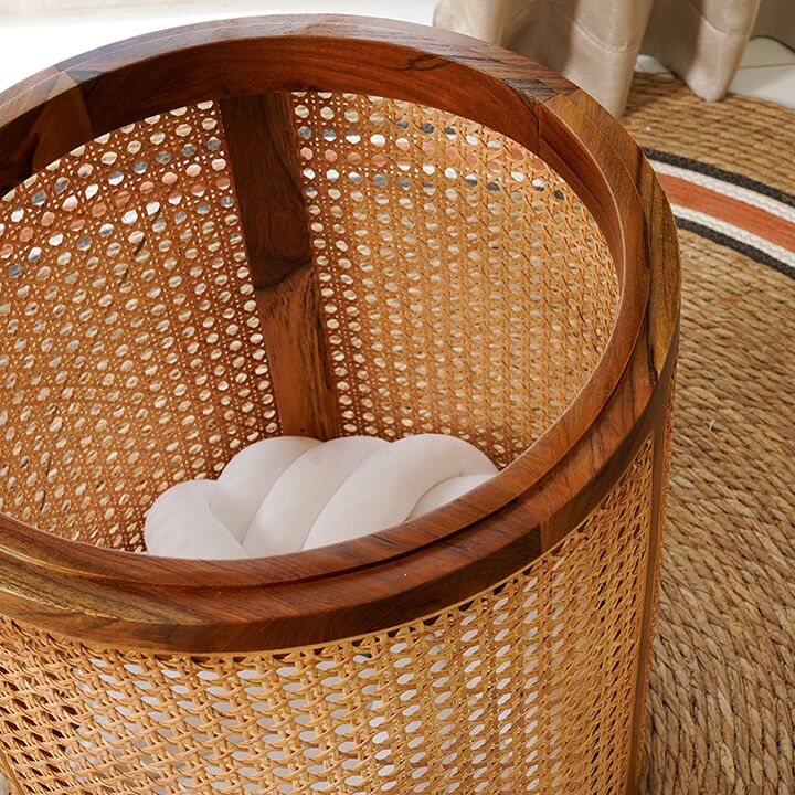 Country Box Circle-Rattan Top - Image 5