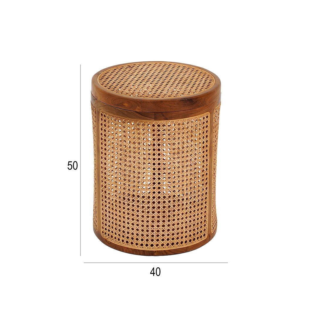 Country Box Circle-Rattan Top - Image 2