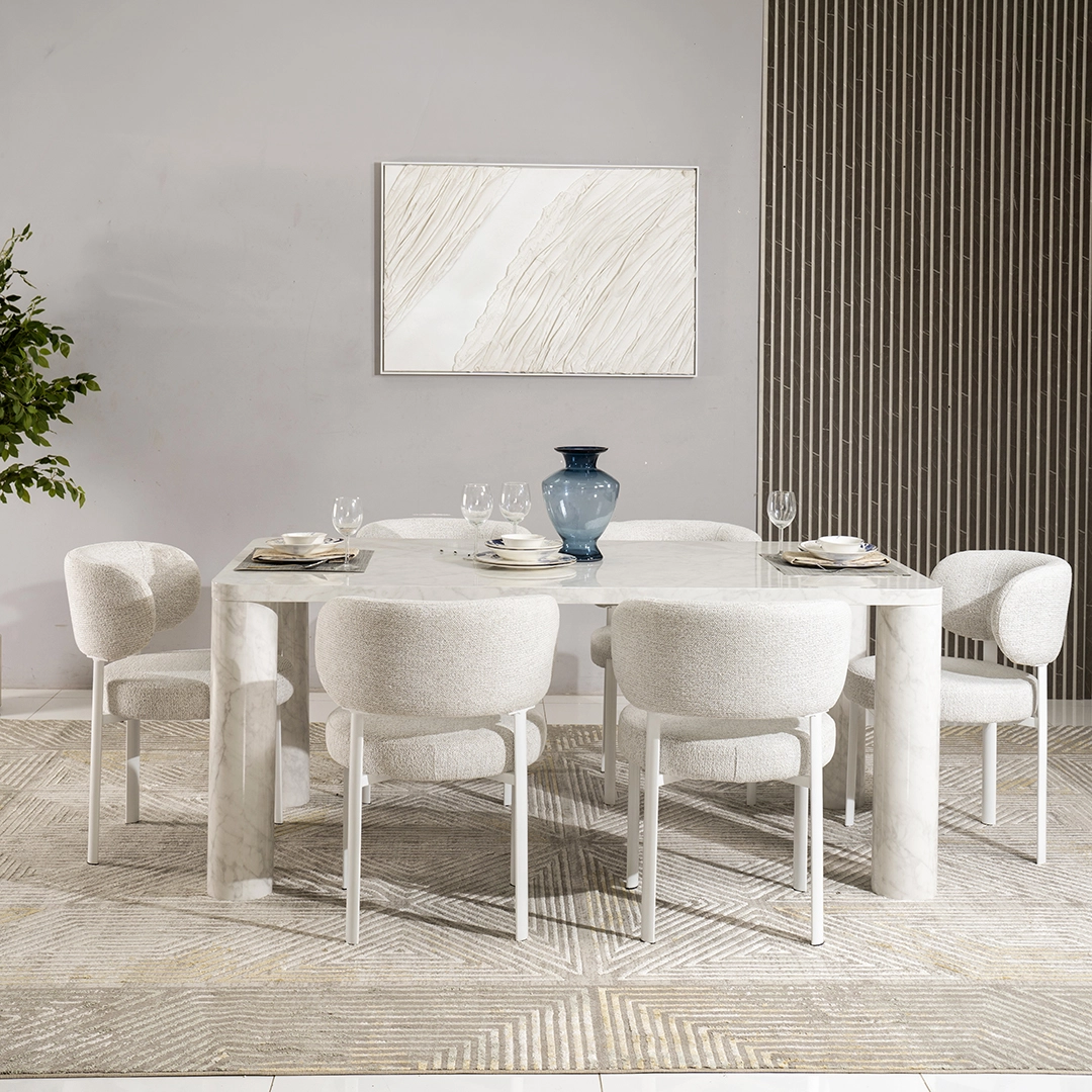 Moon 6-Seater Dining Set - Image 4